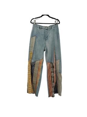 Easel Size Large Patchwork Jeans